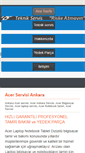 Mobile Screenshot of ankara-acerservisi.com